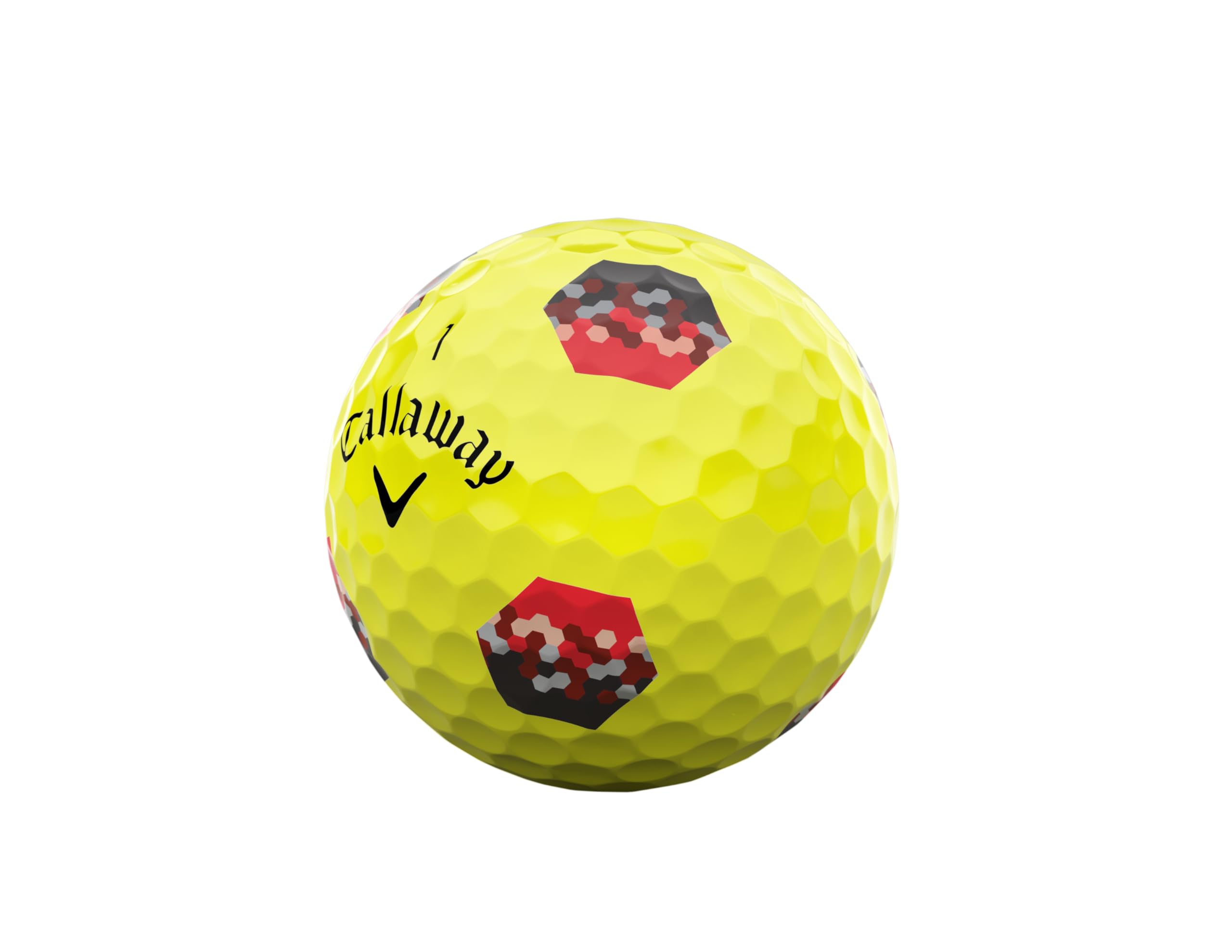 Callaway Chrome Tour Golf Balls – Yellow Urethane with TruTrack