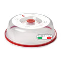 Snips Microwave Plate Bell – Red & Transparent Food Lid Cover