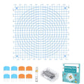 Knitiss 4-Pack Blocking Mats for Knitting & Crochet - 0.6" Thick Foam Boards