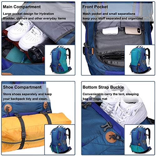 G4Free 50L Hiking Backpack | Waterproof Mountaineering Travel Rucksack
