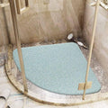 Corner Loofah Shower Mat – Non-Slip Quick-Dry Quadrant Rug
