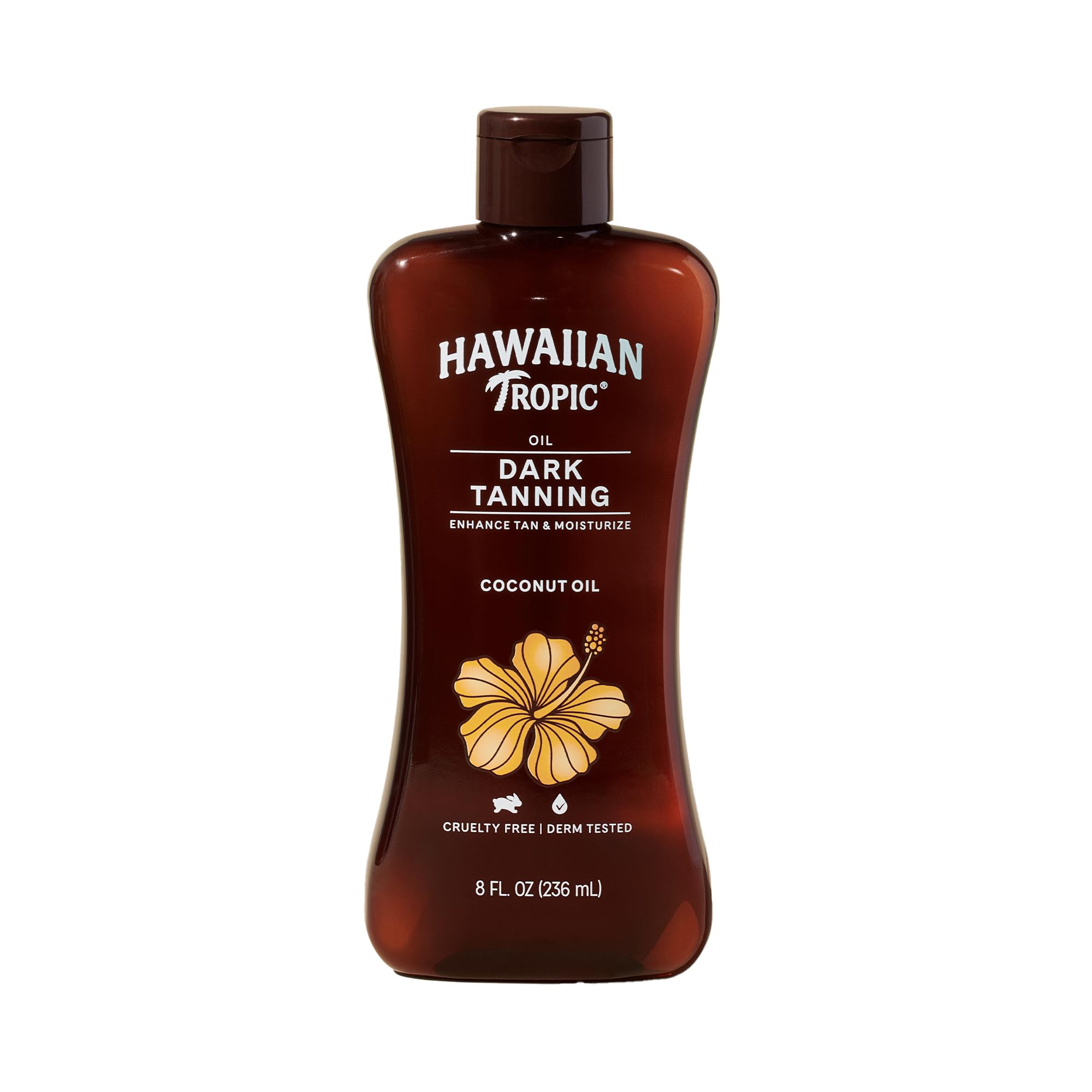 Hawaiian Tropic Dark Tanning Oil with Cocoa Butter and Aloe Vera – 235ml