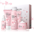 Sakura Skincare Gift Set – 5-Piece Vegan Hydrating Beauty Kit