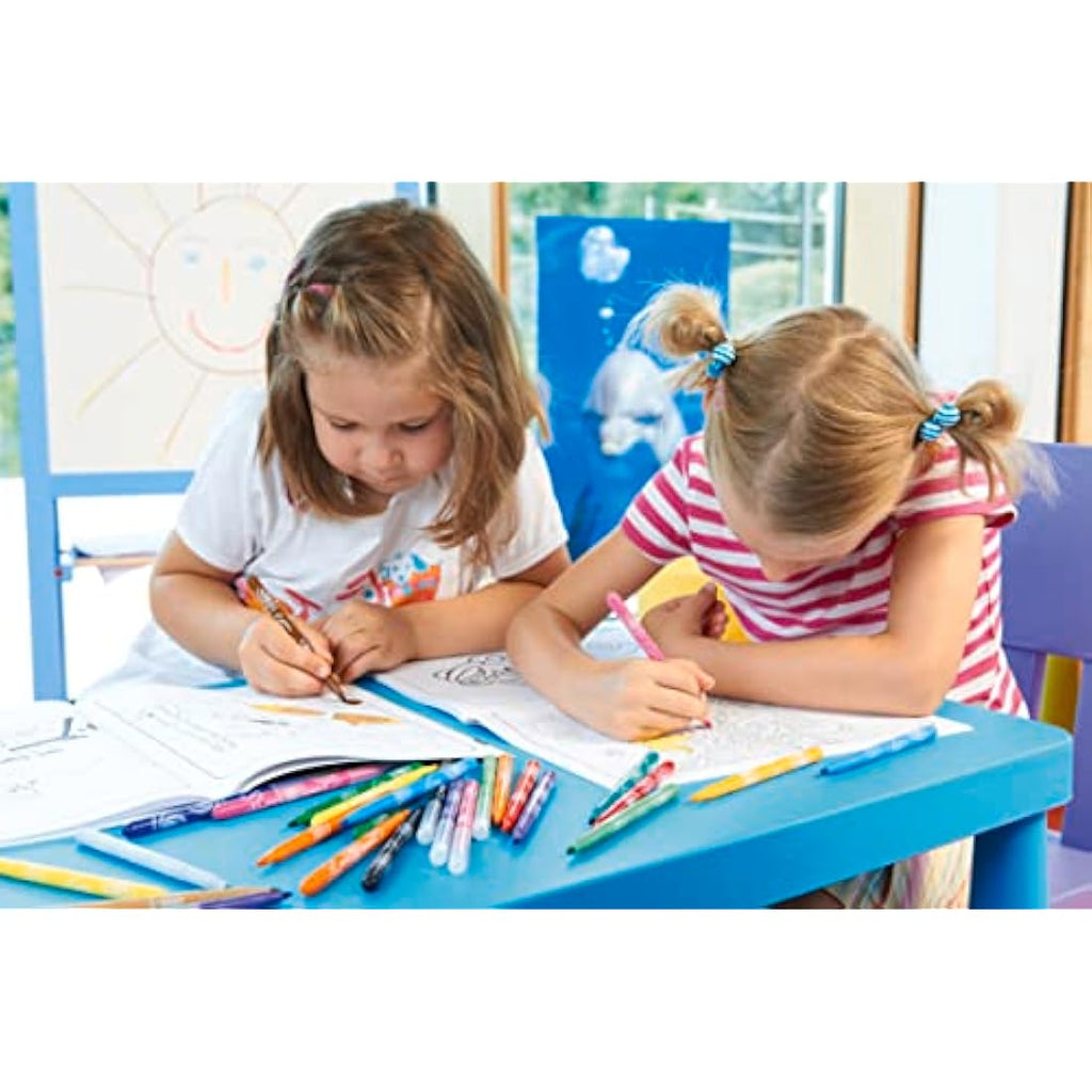 STABILO Power Fibre-Tip Pens – Washable Kids Markers – Classpack of 240