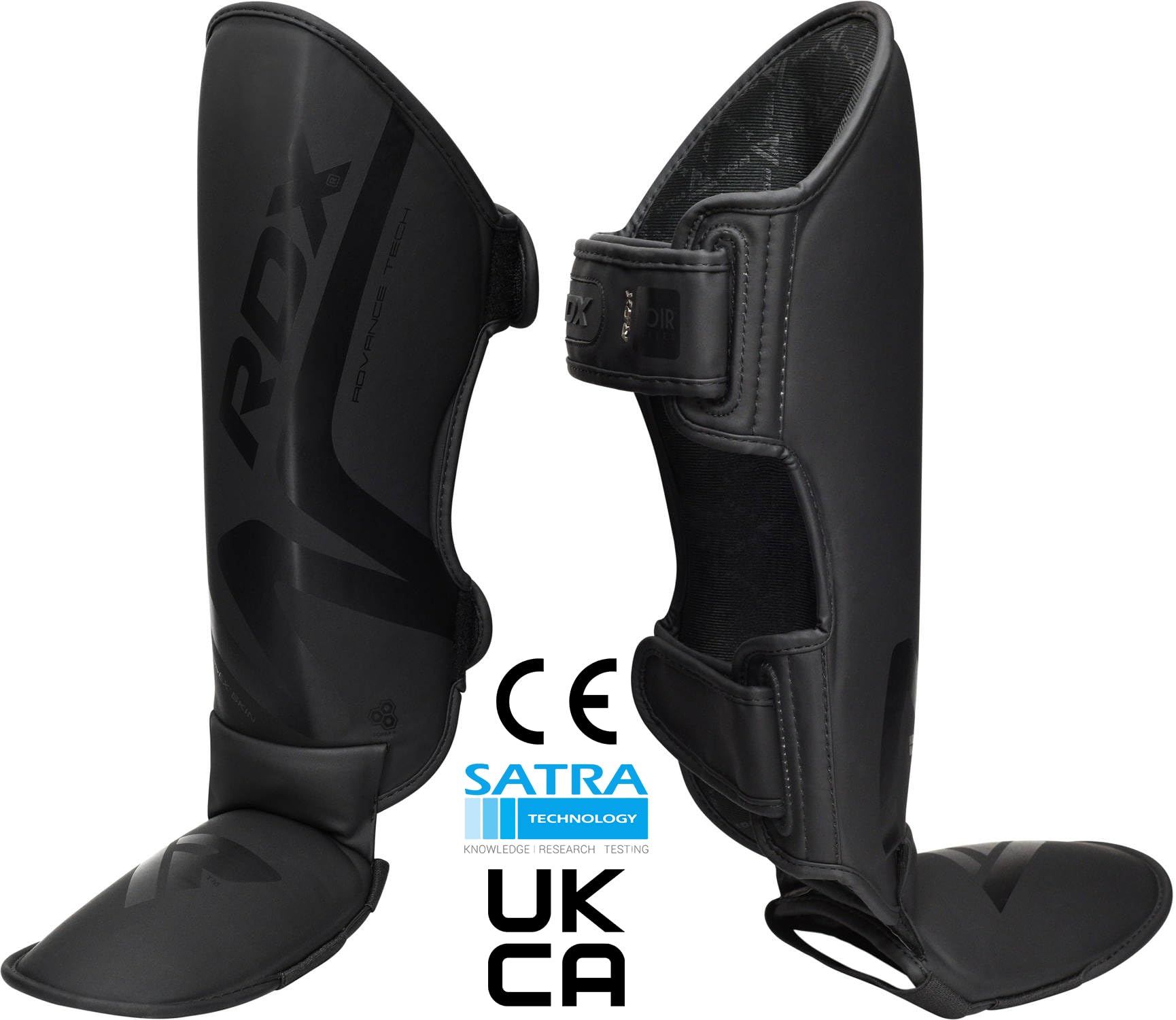 RDX Maya Hide Leather Shin Guards – Muay Thai & MMA Instep Pads