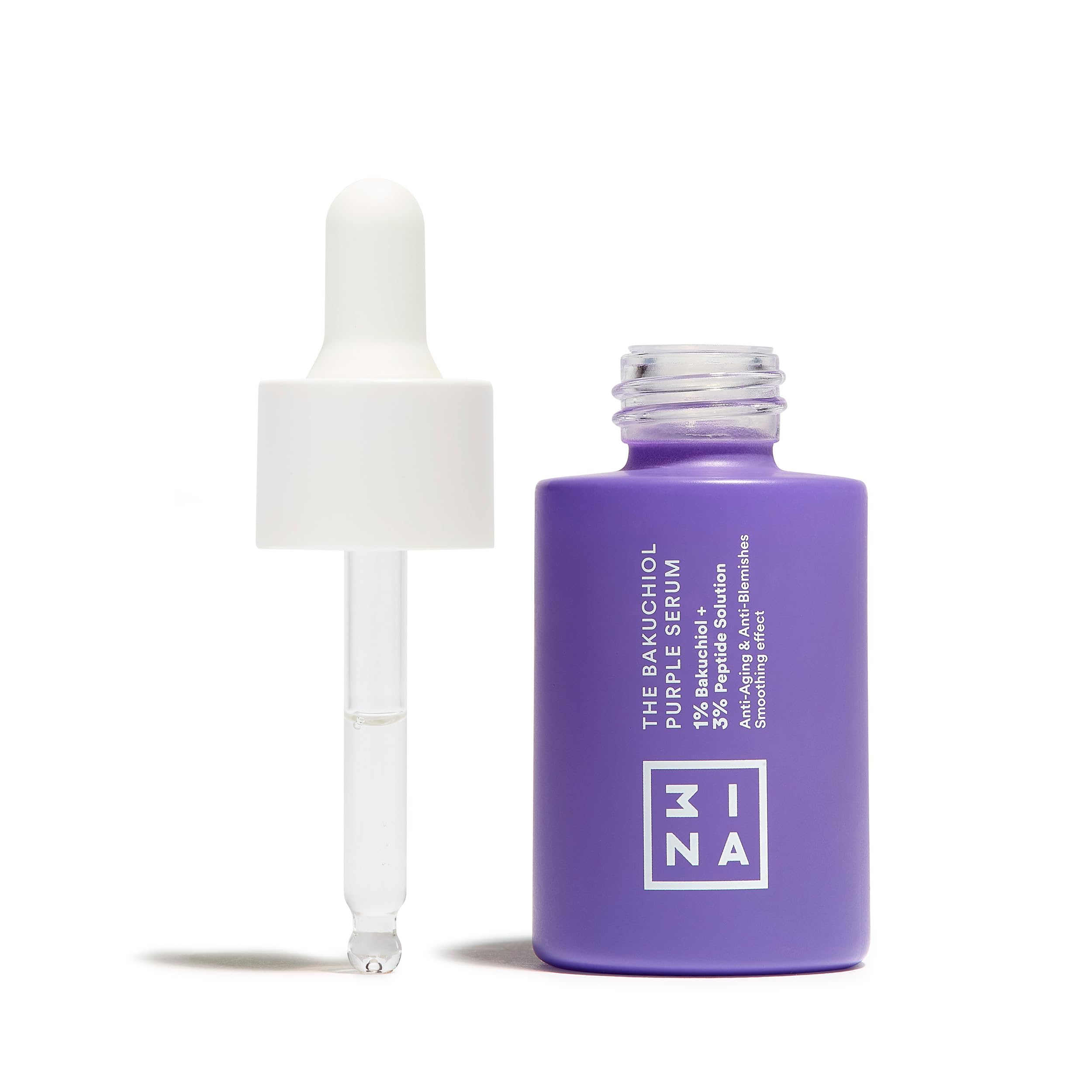 3INA MAKEUP Bakuchiol Serum – 1% Bakuchiol & 3% Peptide Firming Treatment