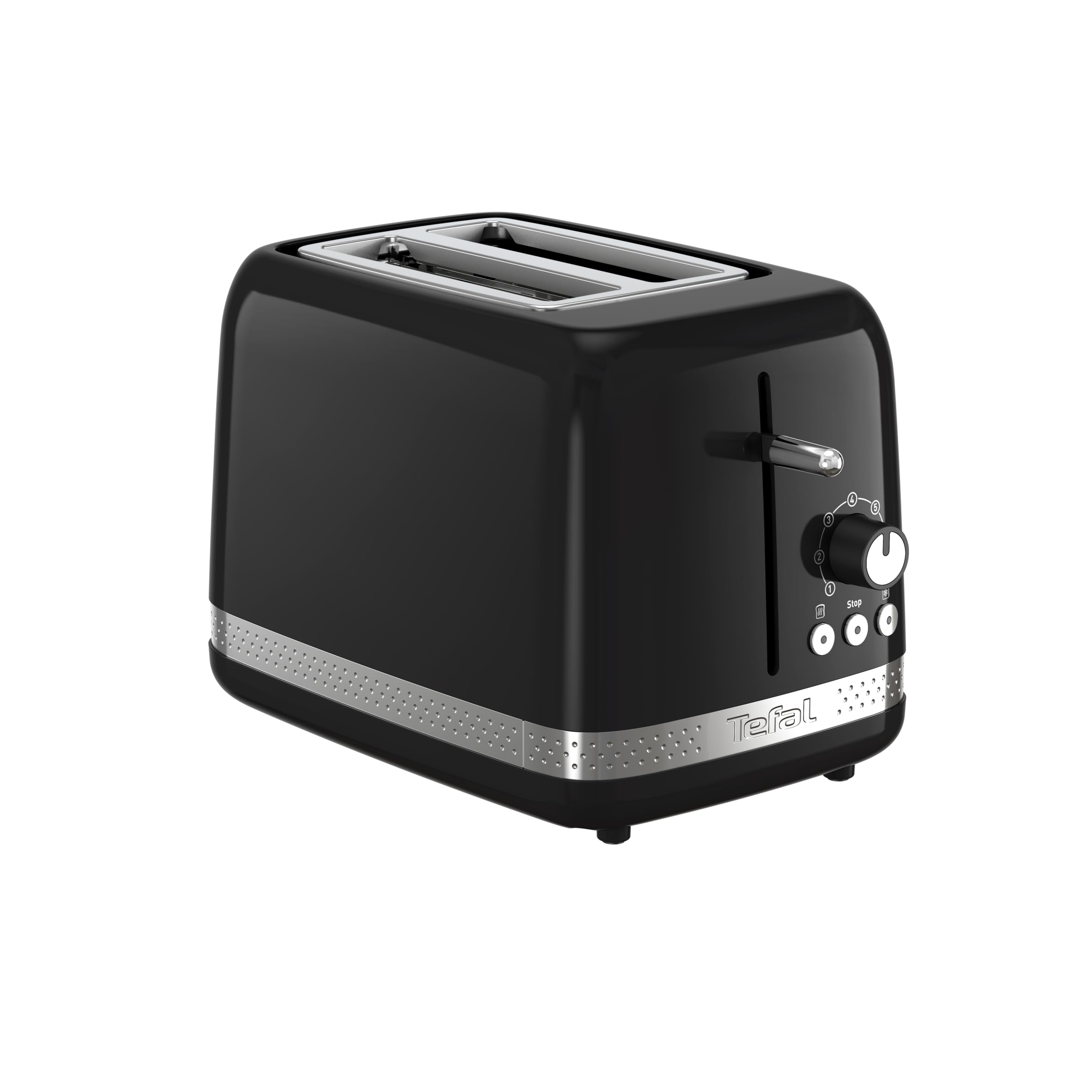 Tefal Black Collection 2-Slot Toaster | 7 Browning Levels | 1430W