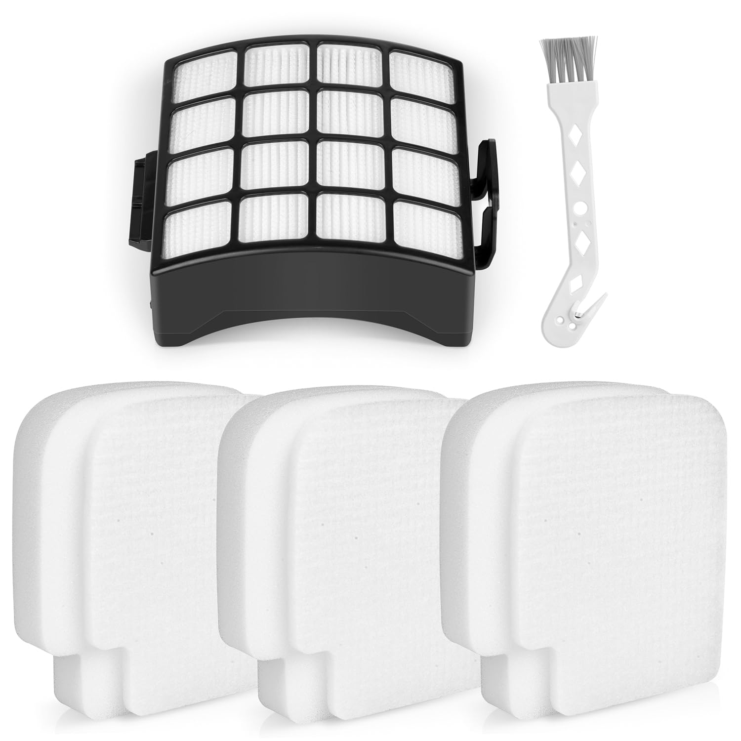 Shark Stratos AZ3000UKT Replacement HEPA, Foam & Felt Filter Kit