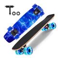 GIEEU Complete Skateboard | 9-Layer Maple Deck with Flashing Wheels
