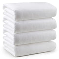 Orighty Microfibre Bath Towel Set - 4 Pack Soft Quick-Dry Towels, White