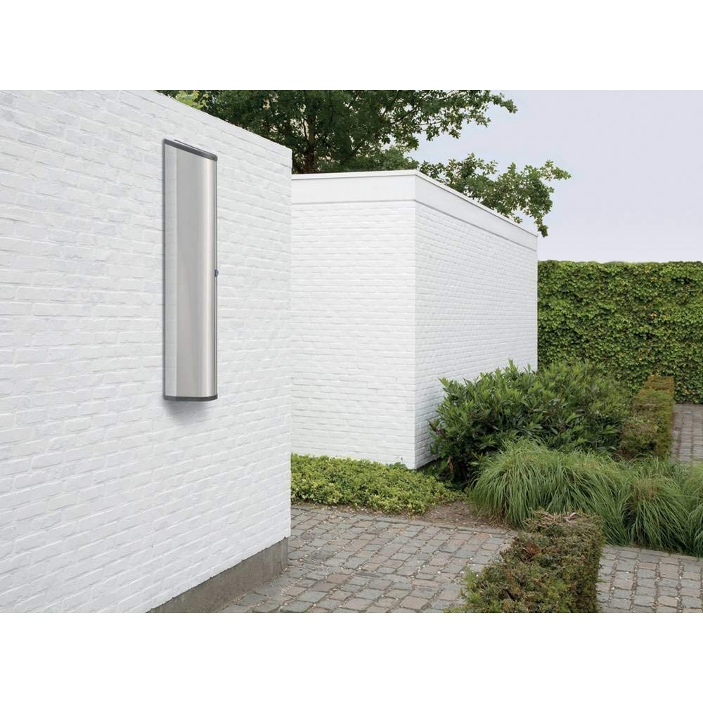Brabantia WallFix Storage Box Cover – Matt Silver Steel Weatherproof