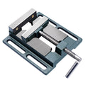 MarsHopper 2.5" Bench Vise – Heavy Duty Cast Steel Drill Press Clamp