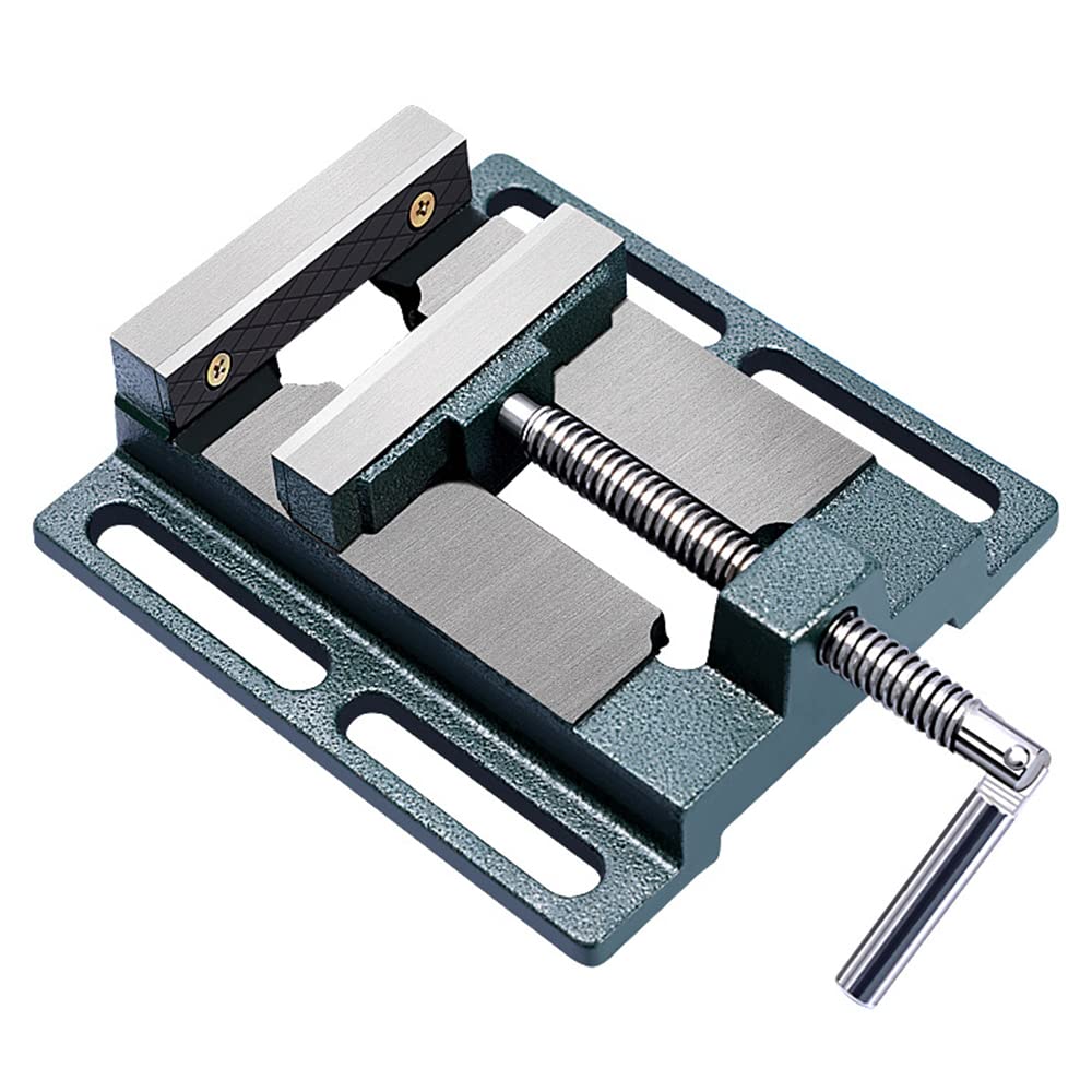 MarsHopper 2.5" Bench Vise – Heavy Duty Cast Steel Drill Press Clamp
