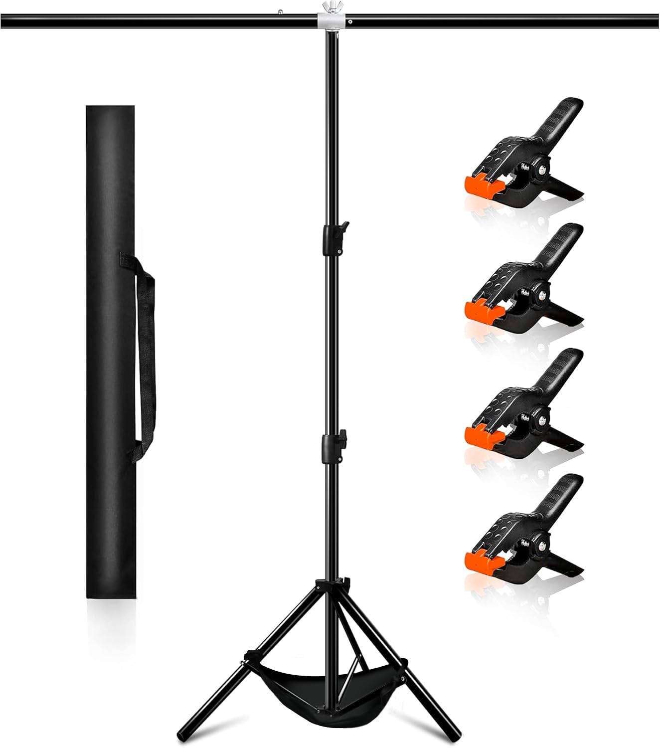 ManaPina Backdrop Stand Kit | 5x6.5ft Portable Green Screen Stand