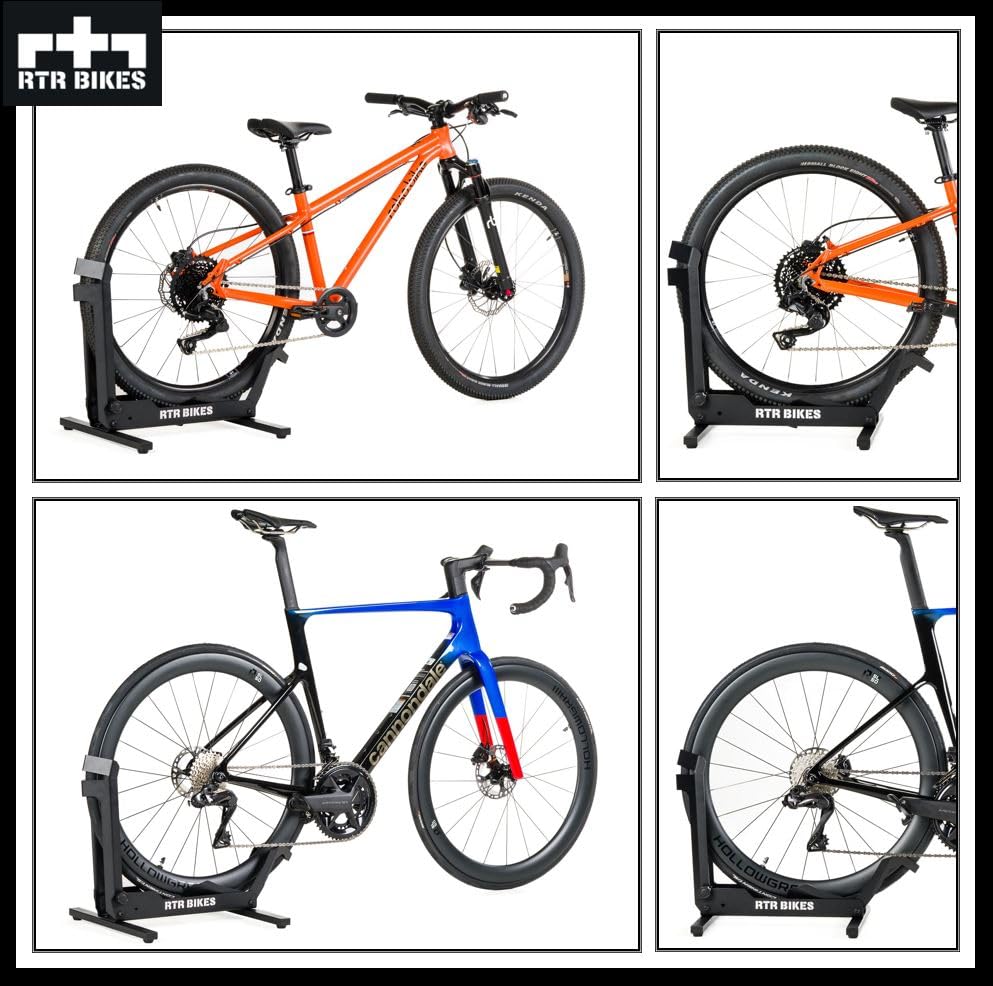 RTR BIKES Brutus Professional Bike Stand – Heavy Duty Storage for 26-29"