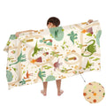 Ulticool Dinosaur Microfibre Children's Towel – Quick-Drying Beach Towel