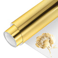 Vinyl Frog Metallic Gold HTV Roll – 12" x 5ft Heat Transfer Vinyl for T-Shirts