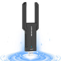 NEWFAST AXE5400 WiFi 6E USB Adapter | Tri-Band Wireless Dongle for PC