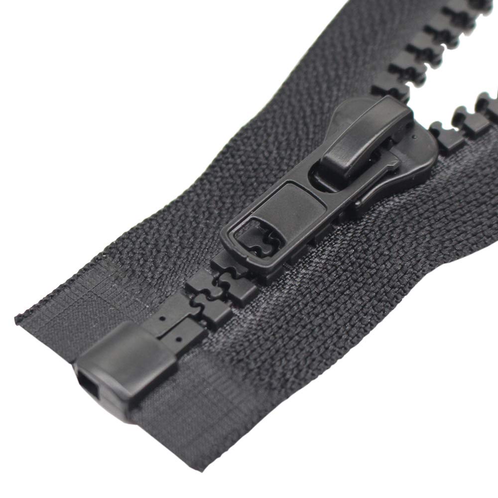 ByaHoGa Pack of 2 33 cm #10 Large Zip Plastic Separable RZ - image 1
