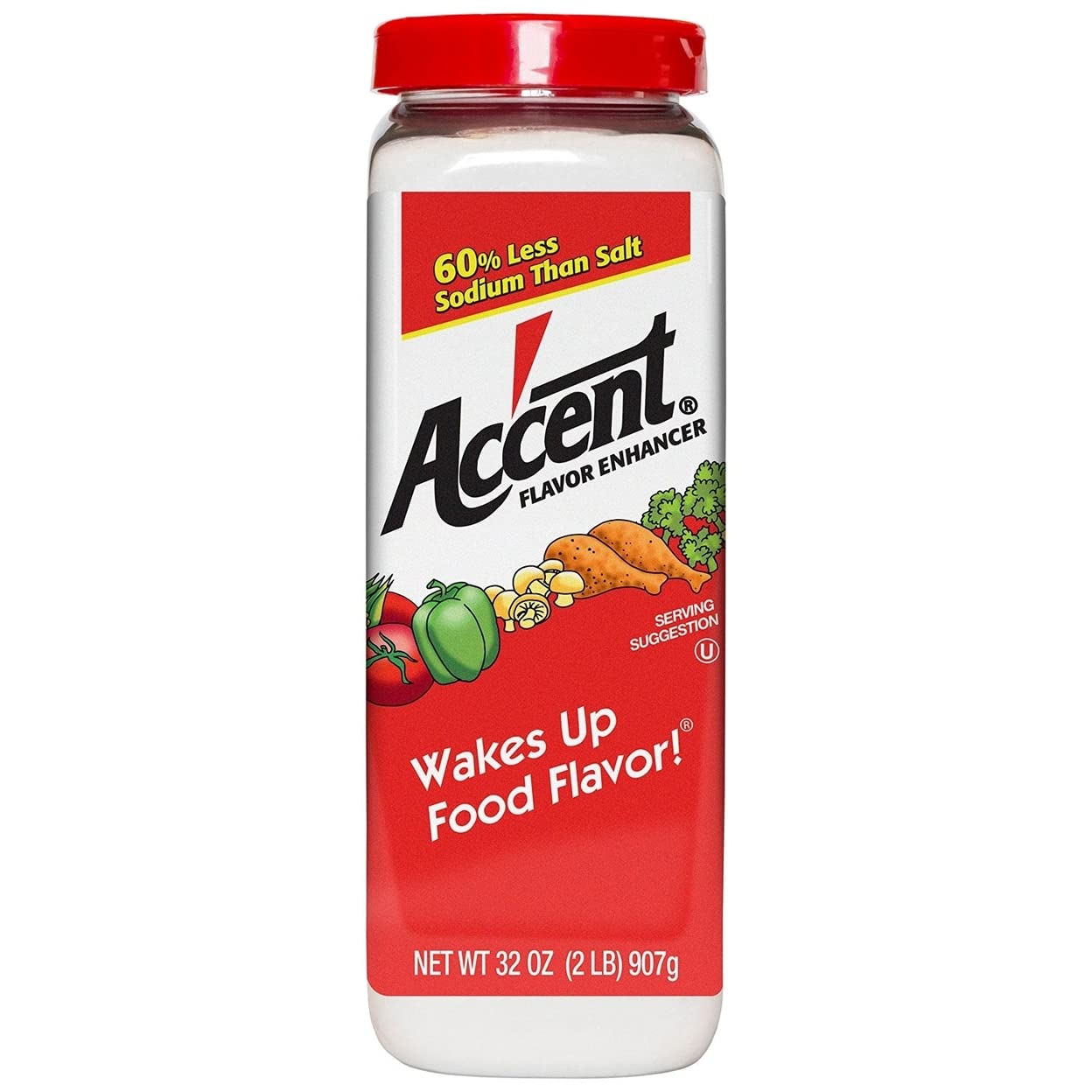 Accent Flavor Enhancer MSG Seasoning – Umami Booster 907g Tub