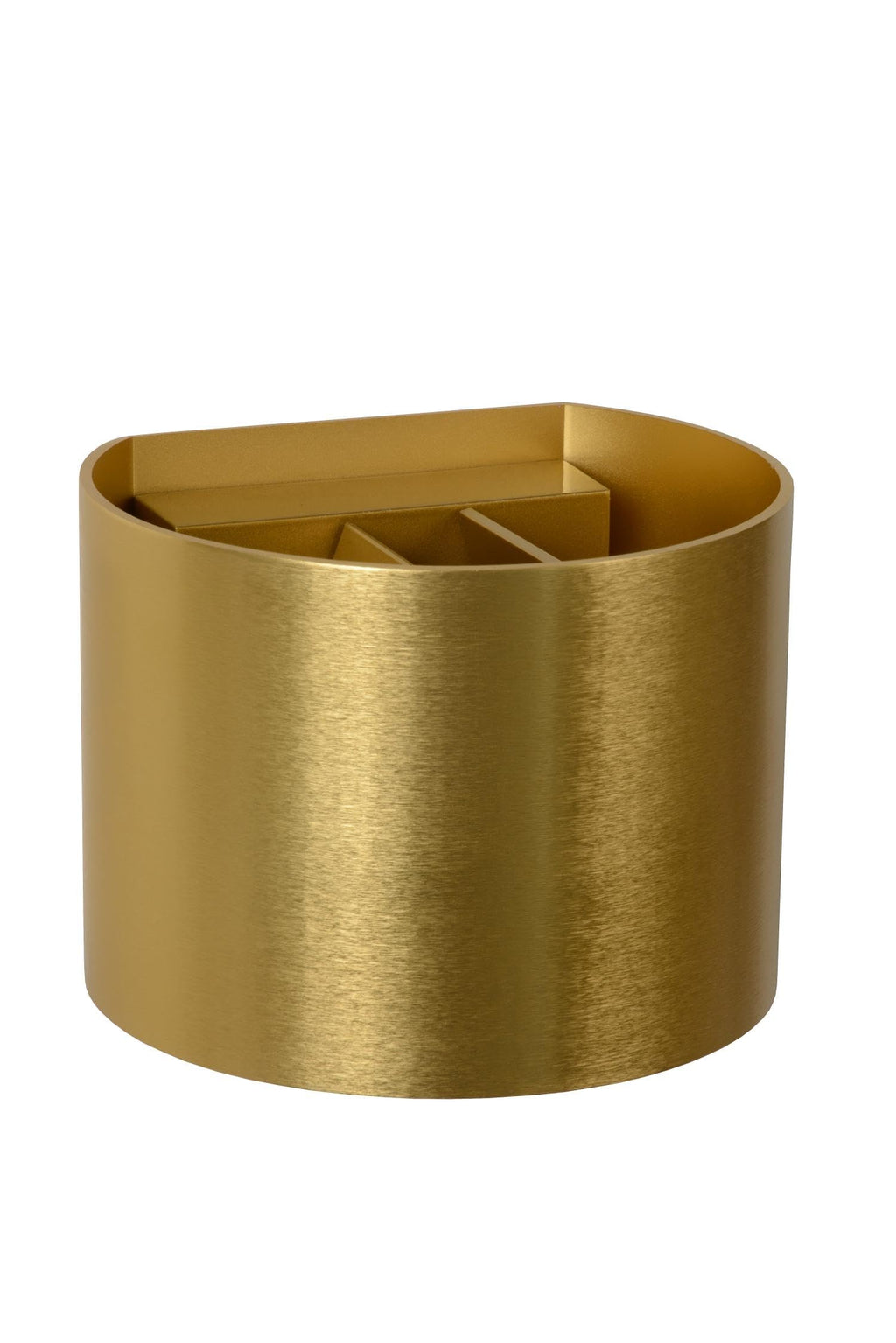 Modern Aluminum Wall Light | Dimmable 3.5W Matt Gold Brass