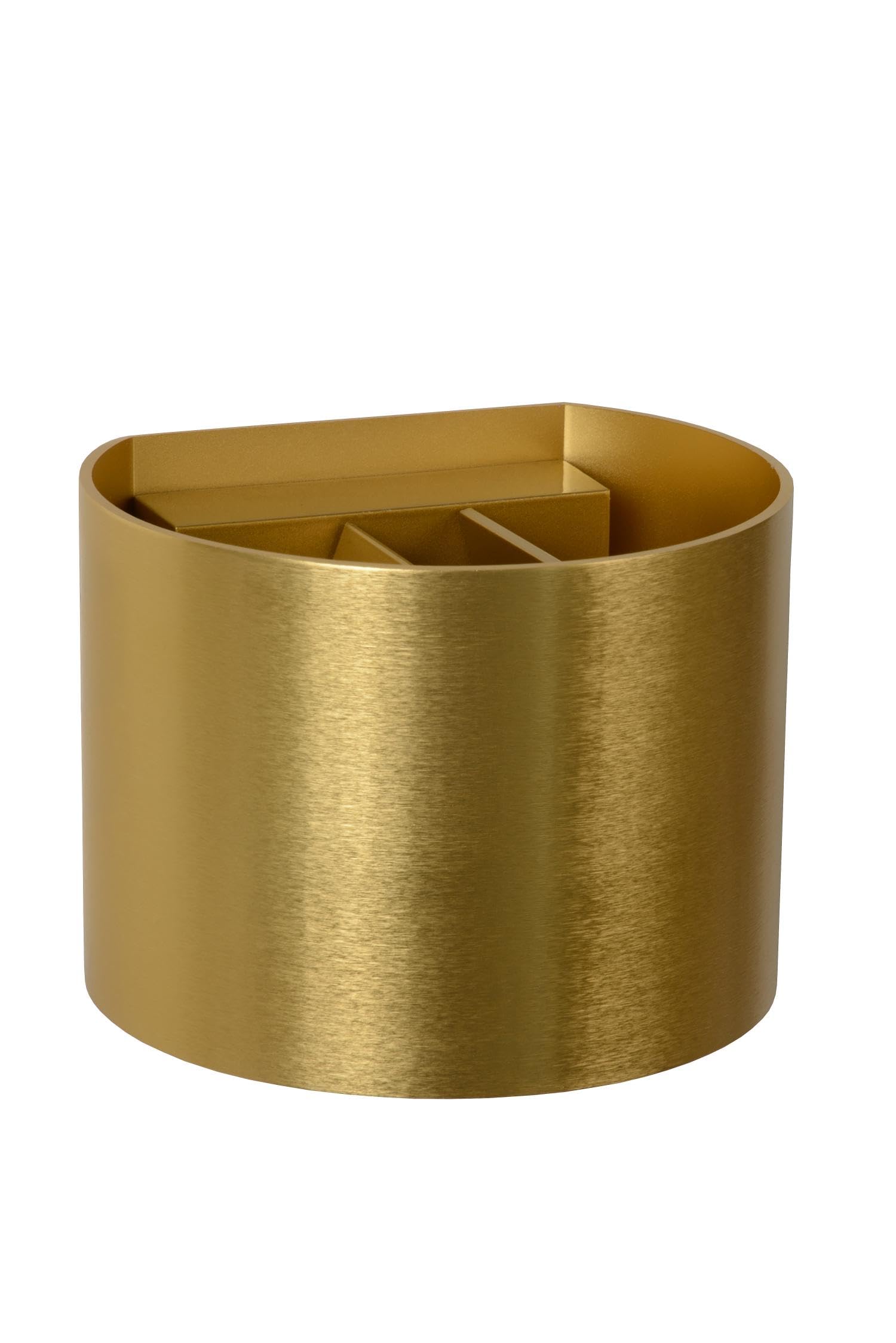 Modern Aluminum Wall Light | Dimmable 3.5W Matt Gold Brass