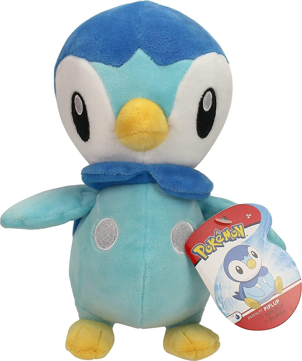 Pokémon 8-Inch Plush Toy by Snaps – Soft Piplup or Chimchar Stuffed Animal