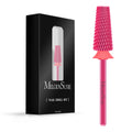 MelodySusie 5 in 1 Carbide Nail Drill Bits | 3/32'' Coarse Pink Blossom