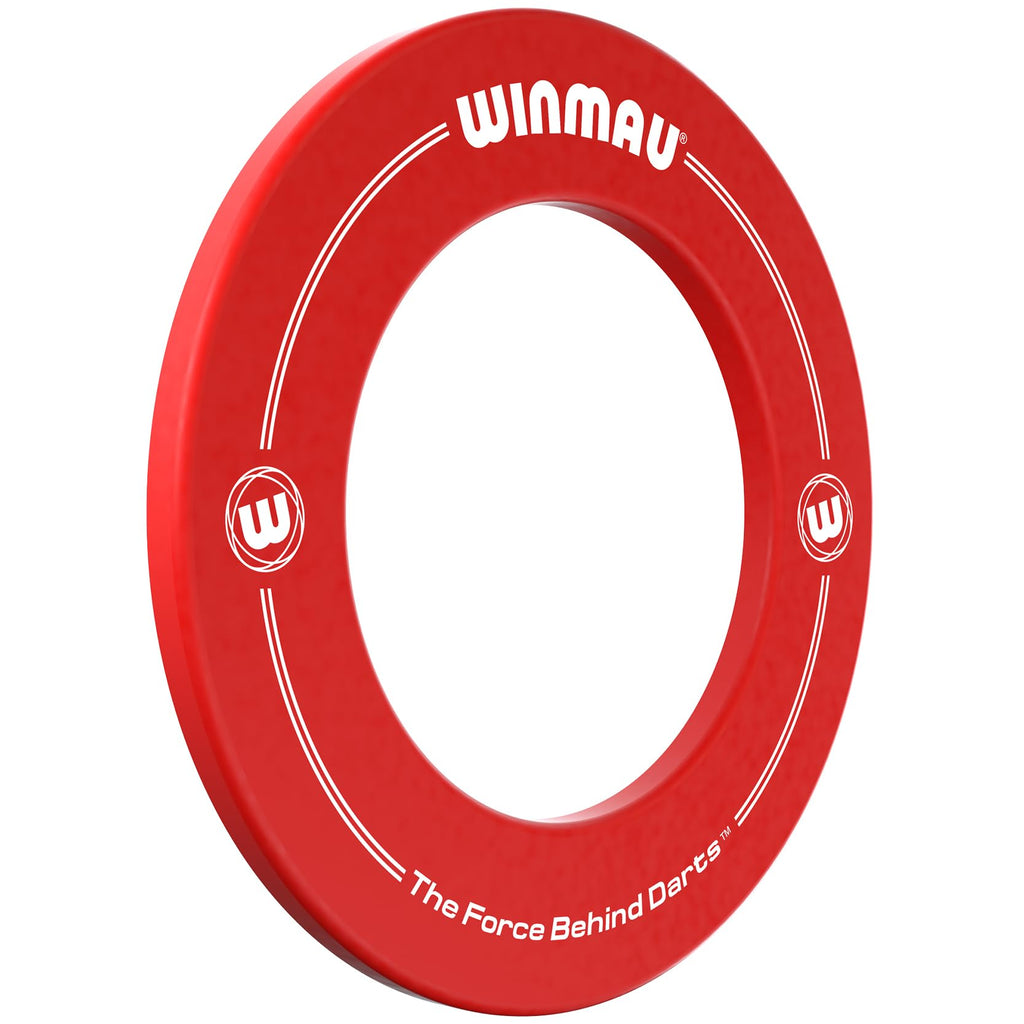Winmau Dartboard Surround Ring – Red Printed Wall Protector Backboard