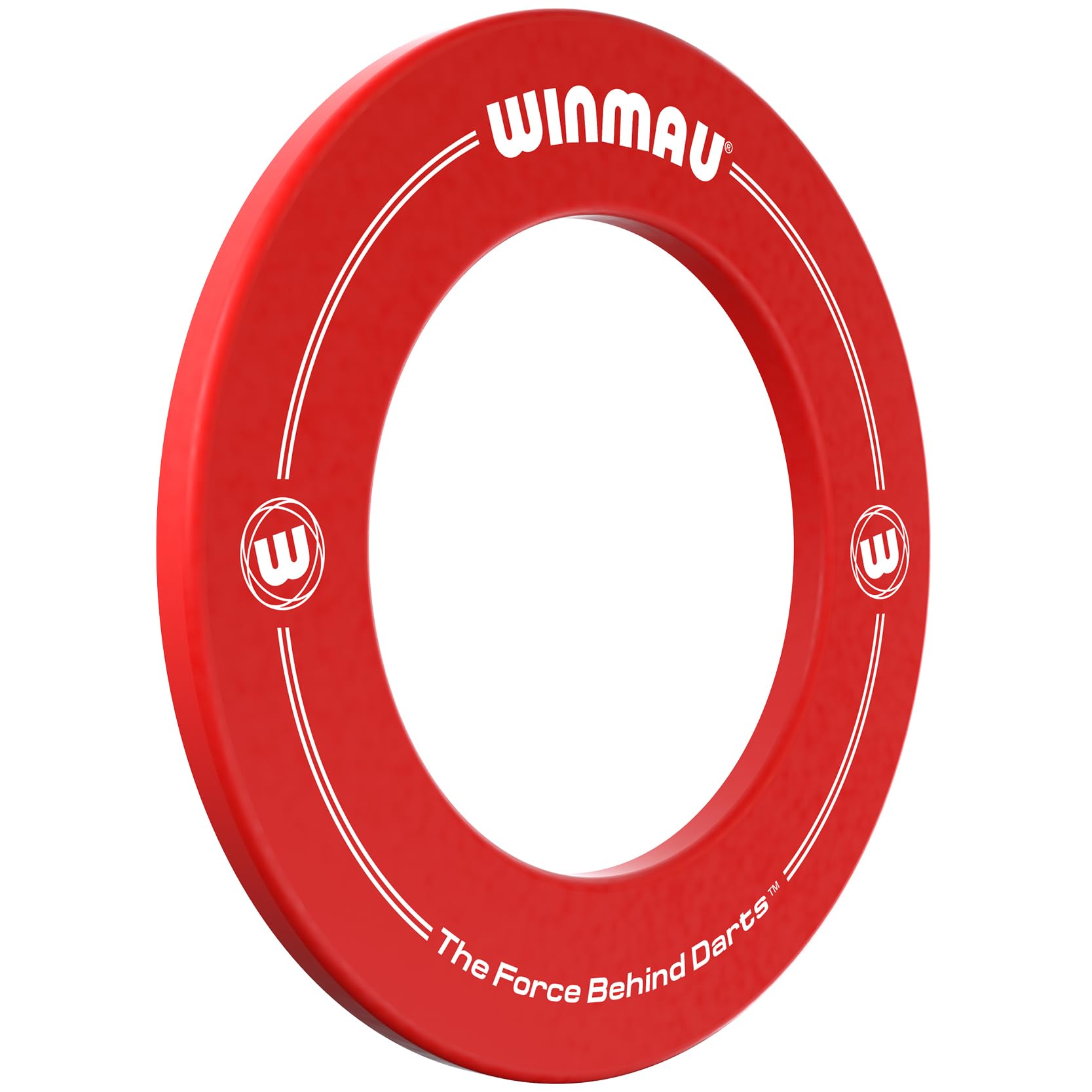 Winmau Dartboard Surround Ring – Red Printed Wall Protector Backboard