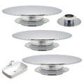 3 Pcs Pop Up Sink Plug Replacement 66mm,Chrome Click Clack Sink Plug Replacement,Pop Up Push Button Waste Stopper for Bathroom Sinks & Bathtubs - image 1