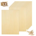 YOUNTHYE 10PCS Basswood Sheets 3mm | A3 Unfinished Plywood for Laser Crafts