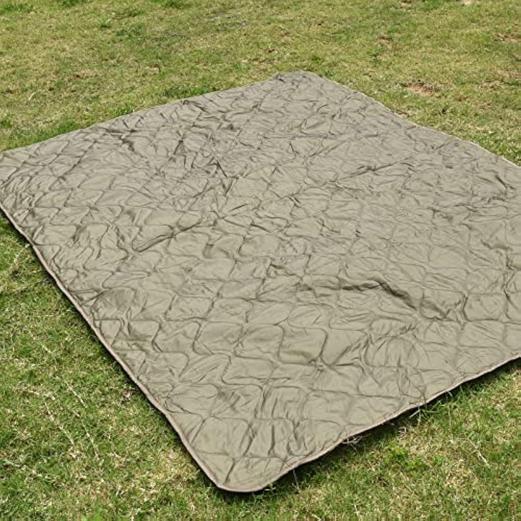 Tongcamo Military Woobie Blanket – Waterproof Camo Poncho Liner for Camping