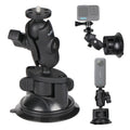 HSU Suction Cup Car Mount for GoPro and Insta360 Windshield -