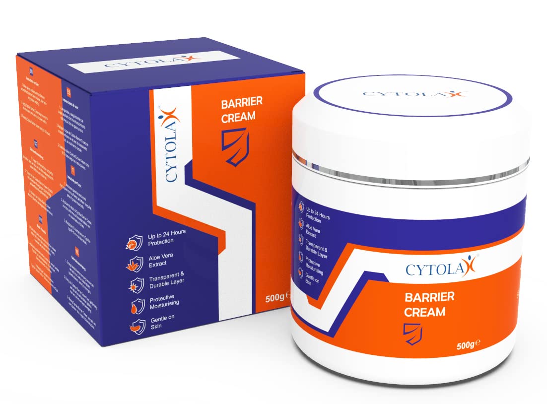Cytolax Barrier Cream 500g - 24hr Incontinence Protection with Shea Butter