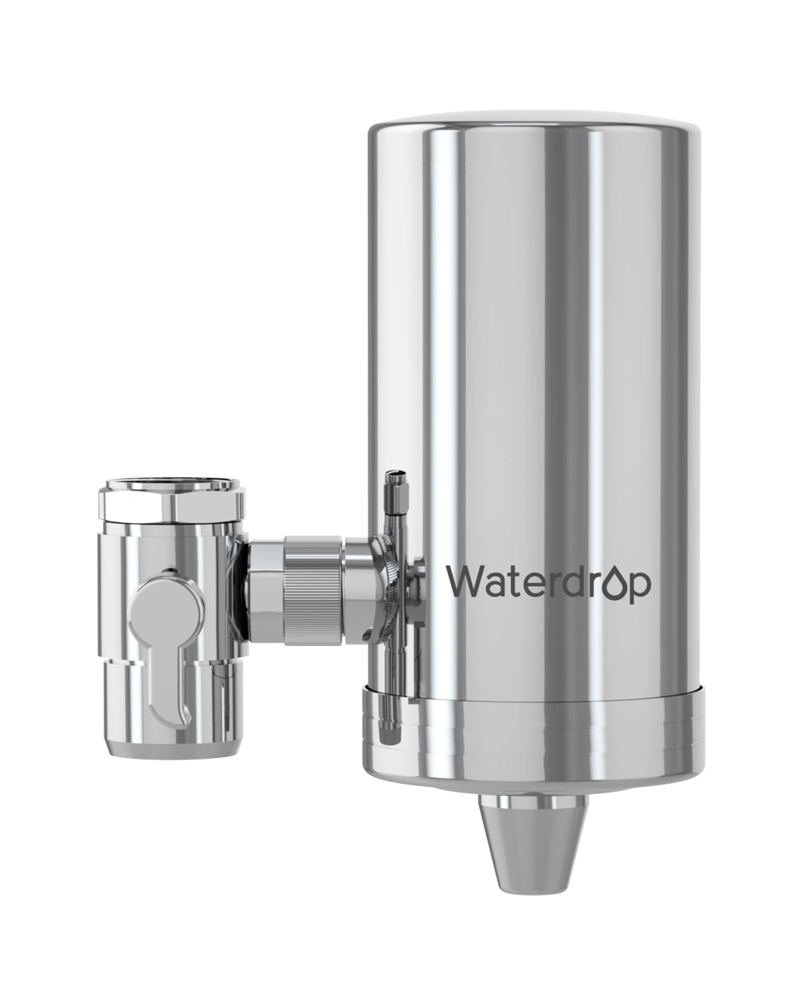 Waterdrop Stainless Steel Tap Water Filter - Chlorine & Odor Reduction