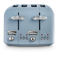 De'Longhi Argento Flora 4-Slice Toaster | Agave Blue | 1800W
