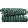 Towelogy Bamboo Hand Towels 2-Pack | Absorbent Quick-Dry 50x80cm Olive