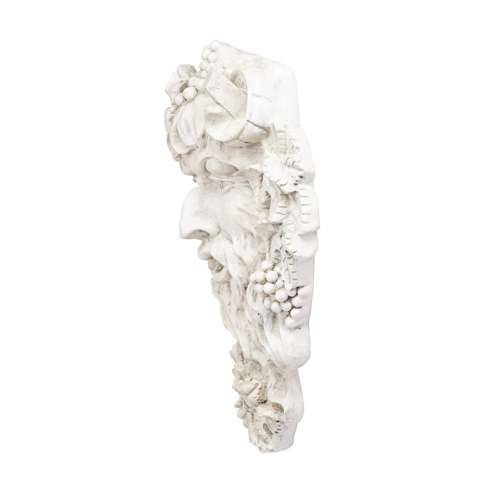 Design Toscano Bacchus God of Wine Greenman Wall Sculpture - Antique Stone