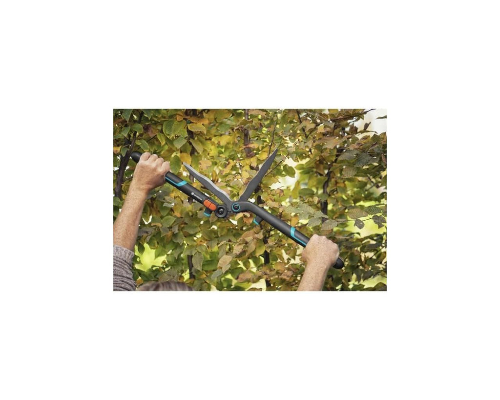 Gardena 2in1 EnergyCut Hedge Shears – Heavy Duty Serrated Steel