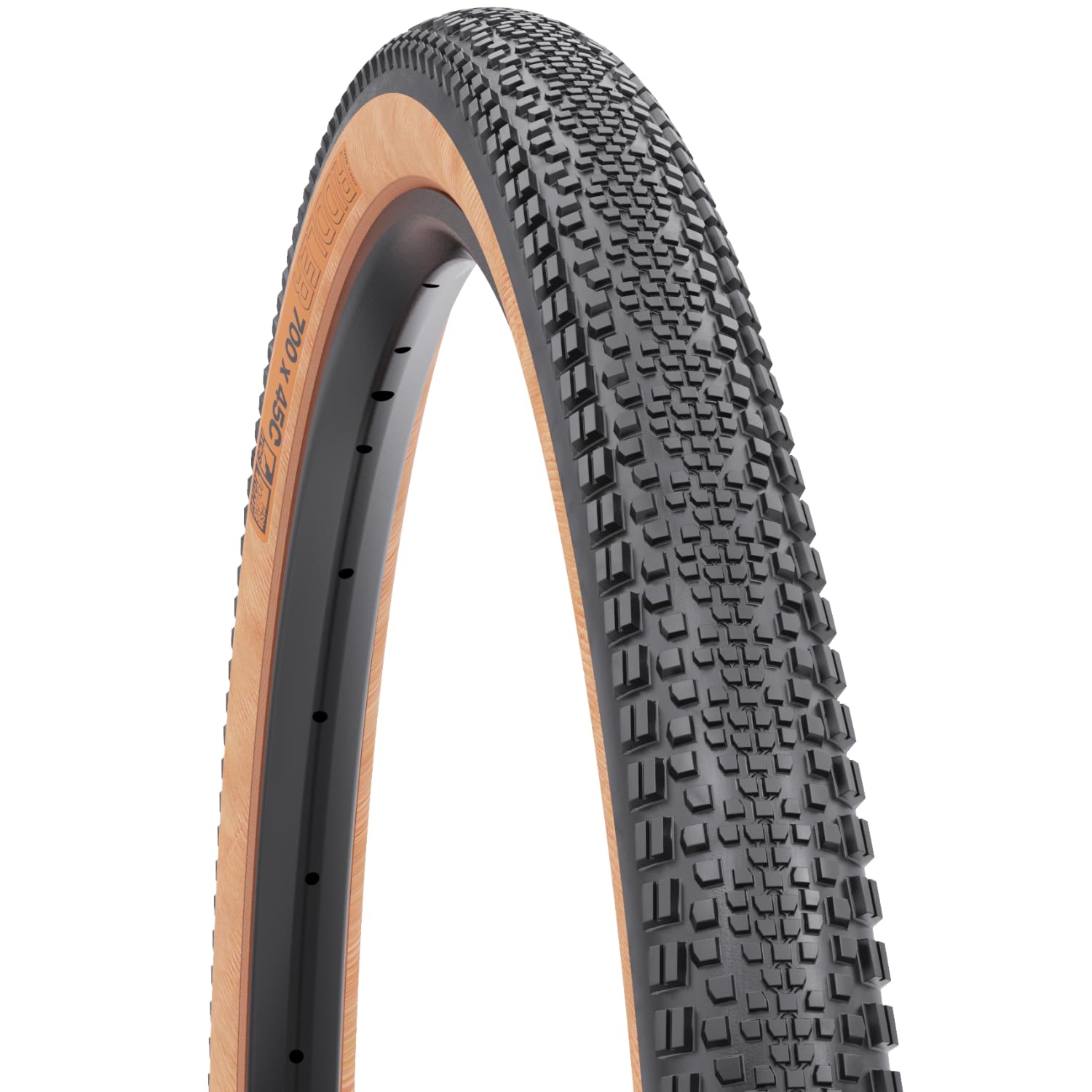WTB Riddler 700 x 45c Gravel Tire – Light Fast Roll Tan Sidewall
