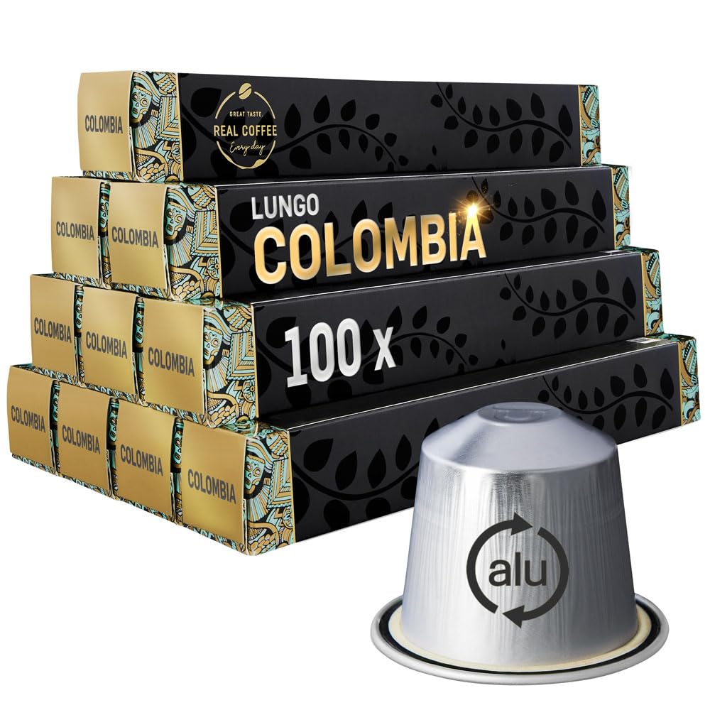 Jolof Store Lungo Colombia Coffee Pods | Nespresso Compatible | 100 Pack