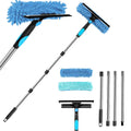 2-in-1 Window Squeegee Kit – 63" Telescopic Cleaning Tool