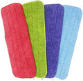 Reusable Spray Mop Replacement Pads | 4 Pack Washable Microfiber