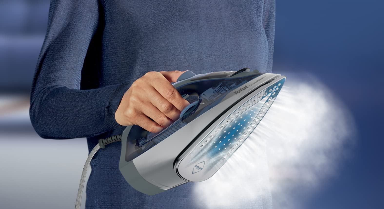 Tefal Express Steam Iron – 2600W Durilium Airglide Soleplate