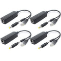 ANVISION 4-Pack 5V Gigabit PoE Splitter | IEEE 802.3af for IP Cameras