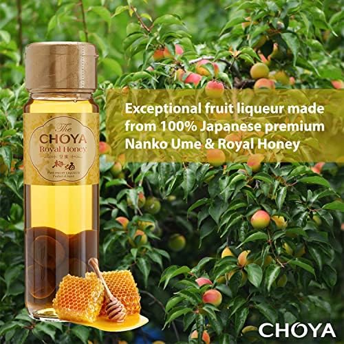 Choya Royal Honey Umeshu – Authentic Japanese Ume Fruit Liqueur – 70cl