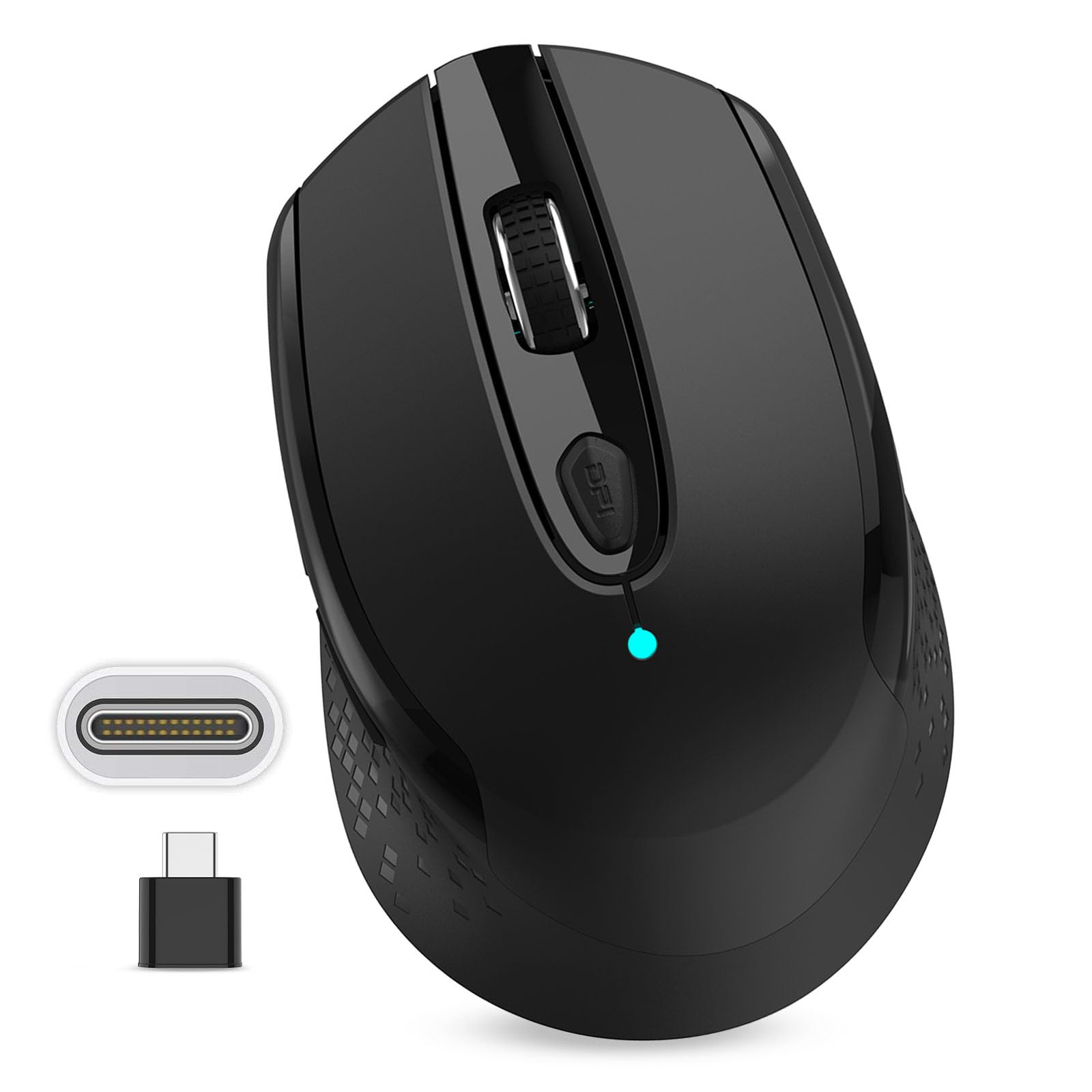 RaceGT Type C Wireless Mouse – Silent 2.4G Cordless Mouse for MacBook