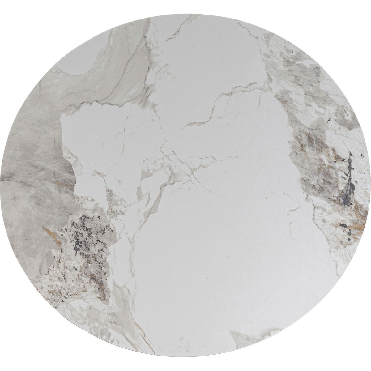 Kare Design Table Cono Ceramic, white and brown, Diameter 120 cm - image 4