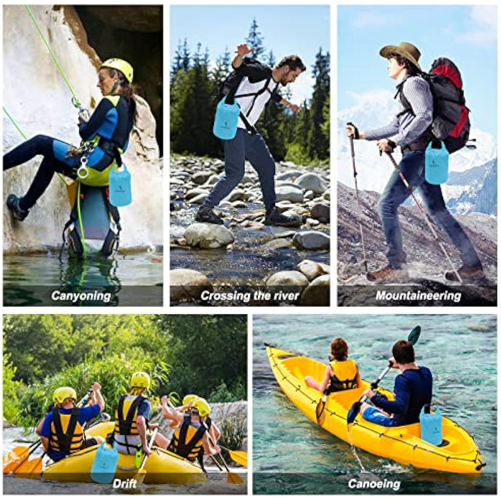 Jolof Store Waterproof Dry Bag – Lightweight Compression Sack for Kayaking